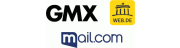 GMX, WEB.DE & mail.com
