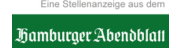 Stellenanzeigen aus Hamburger Abendblatt / Bergedorfer Zeitung / Hamburger Wochenblatt / Niendorfer Wochenblatt