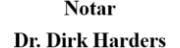 Notar Dr. Dirk Harders
