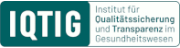 IQTIG Institut für Qualitätssicherung und Transparenz im Gesundheitswesen