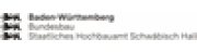 Staatliches Hochbauamt Schwäbisch Hall - Bundesbau Baden-Württemberg