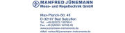 MANFRED JÜNEMANN Mess- und Regeltechnik GmbH